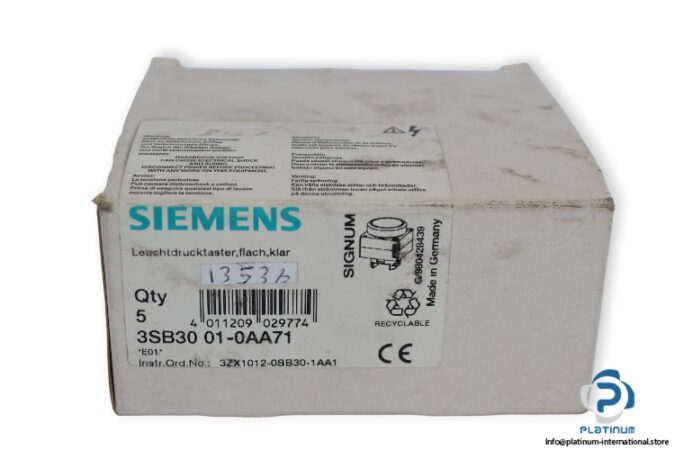 siemens-3SB30-01-0AA71-illuminated-pushbutton-(new)-1