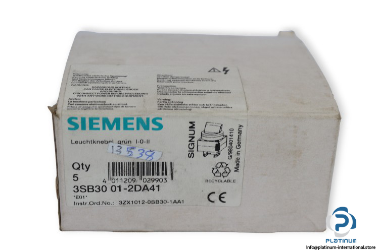 siemens-3SB30-01-2DA41-selector-switch-(new)-1