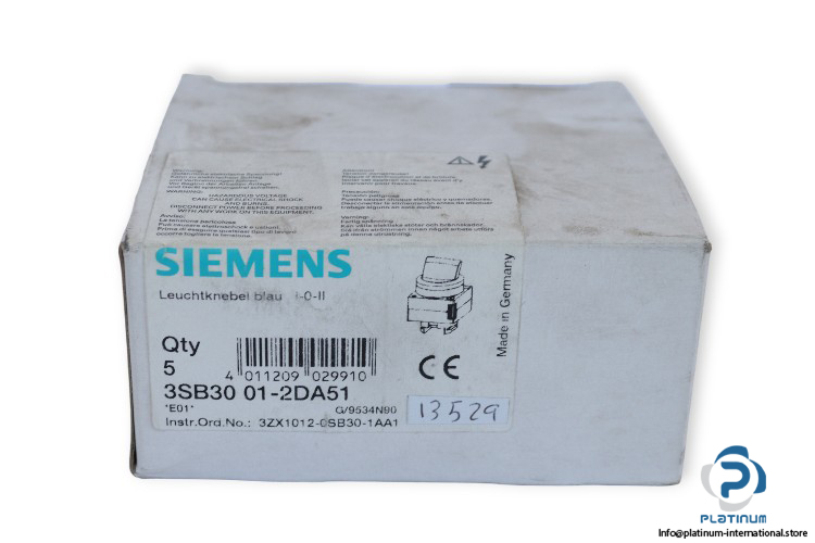 siemens-3SB30-01-2DA51-selector-switch-(new)-1