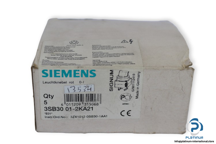 siemens-3SB30-01-2KA21-selector-switch-(new)-1
