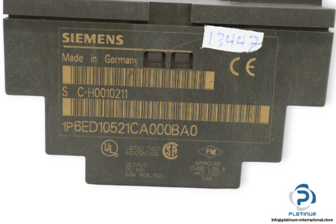 siemens-6ED1-052-1CA00-0BA0-logic-module-(Used)-2