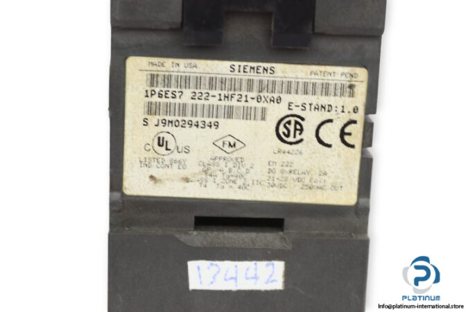 siemens-6ES7-222-1HF21-0XA0-digital-output-module-(Used)-2