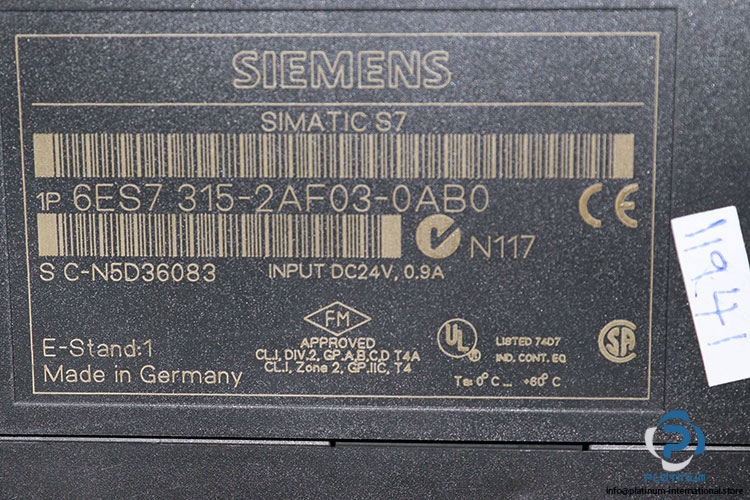 siemens-6ES7-315-2AF03-0AB0-central-processing-unit-(Used)-1