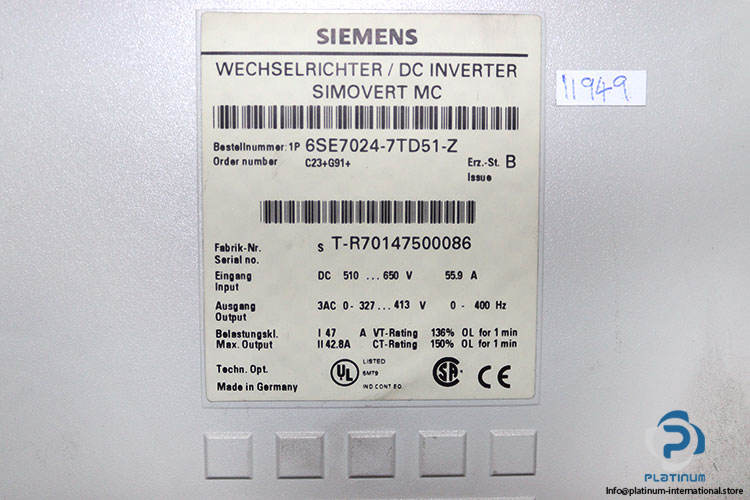 siemens-6SE7024-7TD51-Z-dc-inverter-(Used)-1