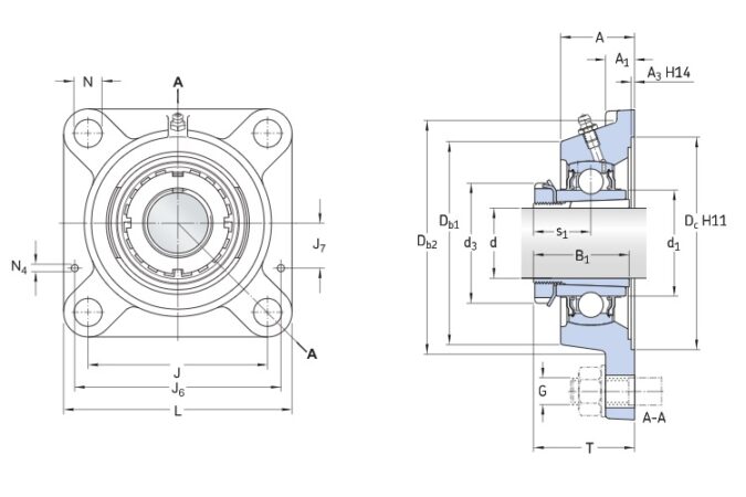 skf-FYJ-40-KF-square-flanged-ball-bearing-unit-(new)-(carton)-4