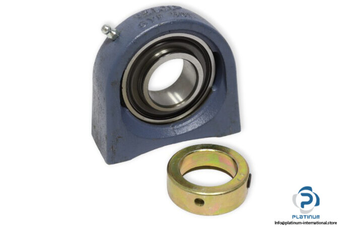 skf-SYF-35-FM-short-base-pillow-block-roller-bearing-unit-(new)