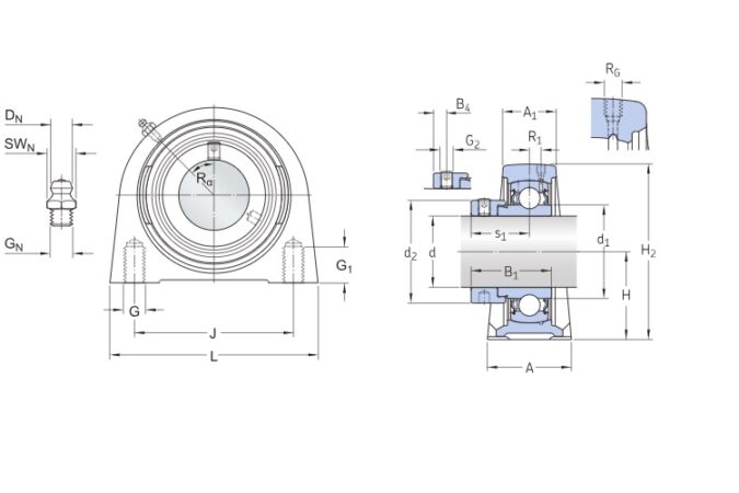 skf-SYF-35-FM-short-base-pillow-block-roller-bearing-unit-(new)-(carton)-6