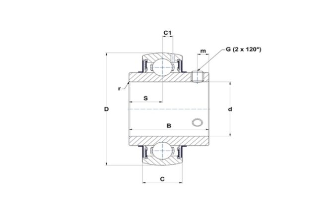 snr-UC206G2-insert-ball-bearing-(new)-3