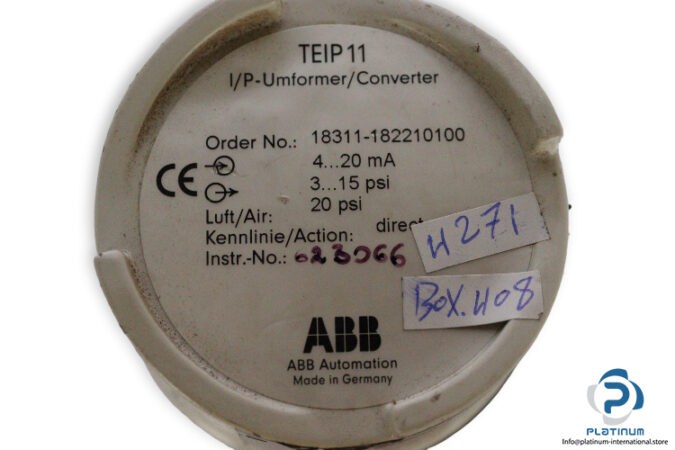 stubbe-DHV725-pressure-relief-valve-(used)-2