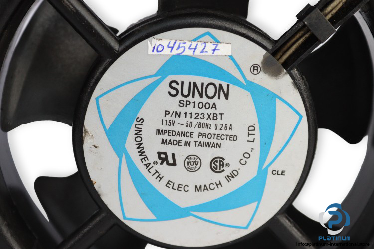 sunon-SP100A-axial-fan-used-1