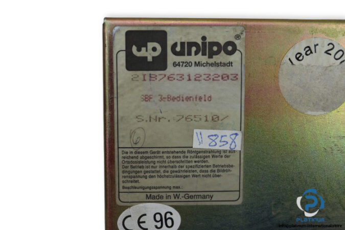 unipo-2IB763123203-ebf-operator-panel-(Used)-4