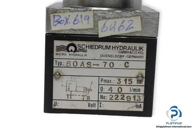 Schiedrum-hydraulik-60AS-70-C-flow-control-valve-(used)-1