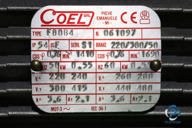 coel-F80B4-brake-motor-0.55-kw-used-1