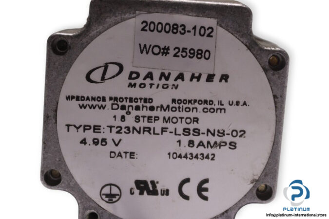danaher-T23NRLF-LSS-NS-02-stepper-motor-used-2
