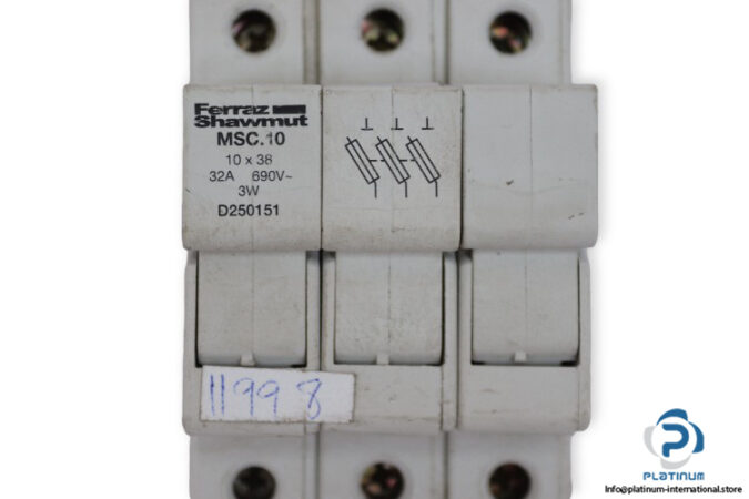 ferraz-shawmut-MSC.10-fuse-holder-(Used)-1