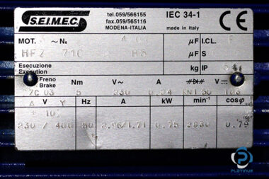 seimec-HFZ-71C-2-B5-brake-motor-used-1