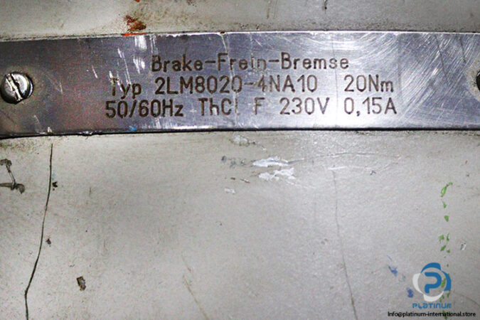 siemens-1LA70966AA10-Z-brake-motor-used-3