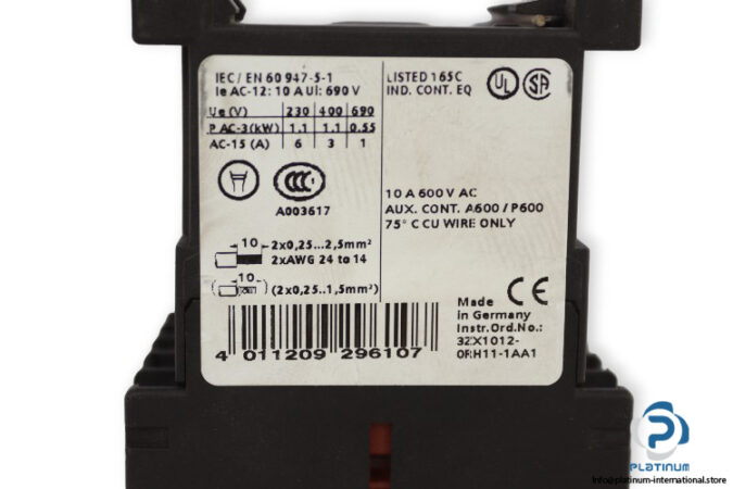 siemens-3RH1140-2BB40-contactor-relay-(used)-2