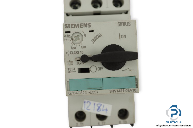 siemens-3RV1421-0EA10-circuit-breaker-(used)-1