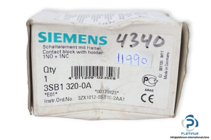siemens-3SB1-320-0A-contact-block-(New)-2