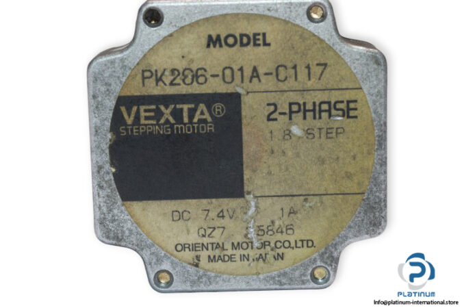 vexta-PK206-01A-C117-stepper-motor-used-2
