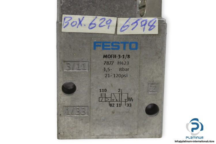 Festo-7877-single-solenoid-valve-(used)-1
