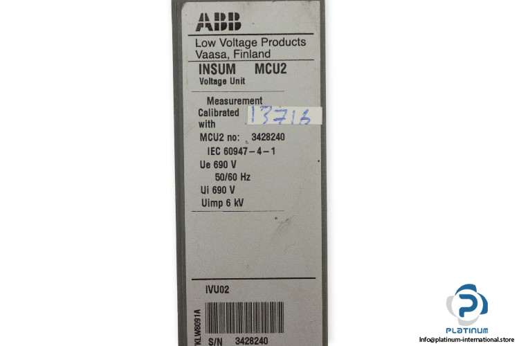 abb-INSUM-MCU2-voltage-unit-(Used)-1