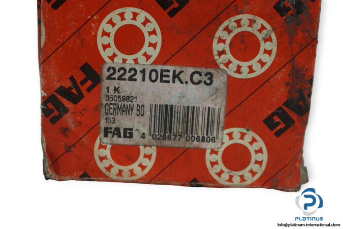 fag-22210EK.C3-spherical-roller-bearing-(new)-(carton)-1