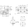 ina-KWE30-H-G3V1-recirculating-ball-bearing-carriage-(used)-3