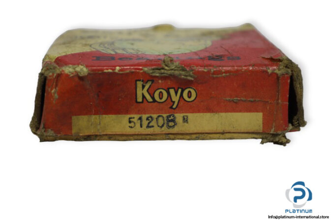 koyo-51208-E-thrust-ball-bearing-(new)-(carton)-1