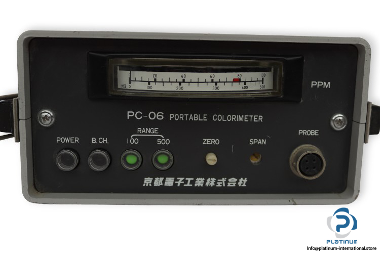 kyoto-electronics-PC-06-portable-colorimeter-(Used)-1