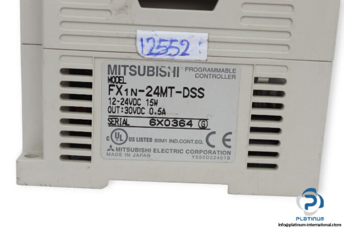 mitsubishi-FX1N-24MT-DSS-programmable-controller-(Used)-2