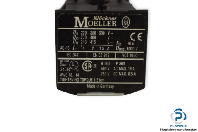 moeller-02-DIL-E-auxiliary-contact-block-(used)-2