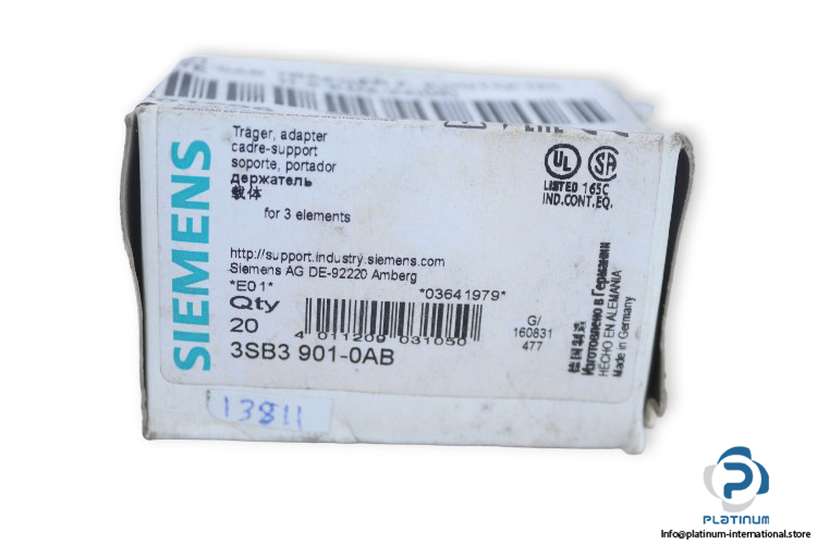 siemens-3SB3-901-0AB-contact-block-adapter-(new)-1