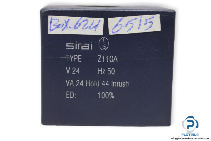 sirai-Z110A-solenoid-coil-24-vac-(new)-1