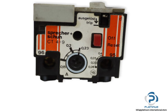 sprecher-schuh-CT-4-9-thermal-overload-protection-relay-(used)-1