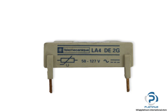 telemecanique-LA4-DE-2G-suppressor-module-(used)-1
