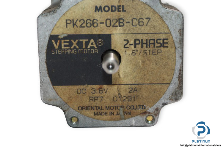 vexta-PK266-02B-C67-stepping-motor-used-1