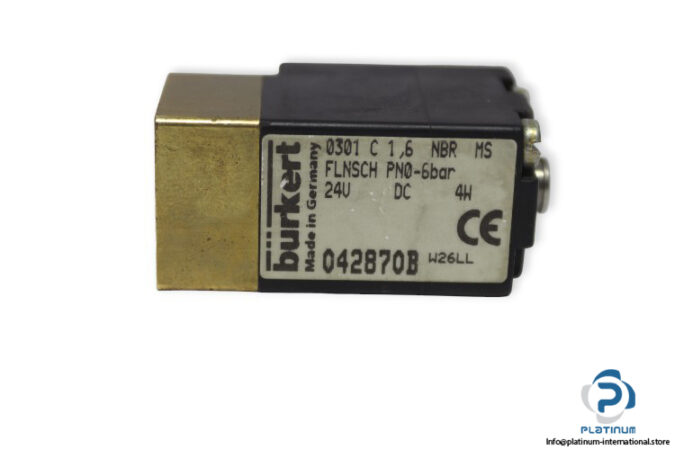 Burkert-0303-C-16-NBR-MS-FLNSCH-PN0-6BAR-solenoid-valve-(used)-1