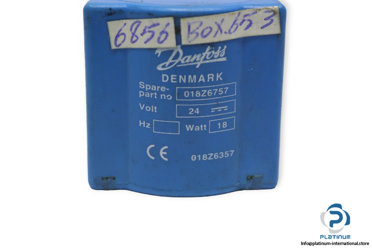 Danfoss-018Z6757-solenoid-coil-(used)-1