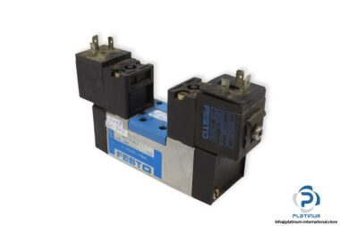 Festo-159685-double-solenoid-valve-with-coil-(used)