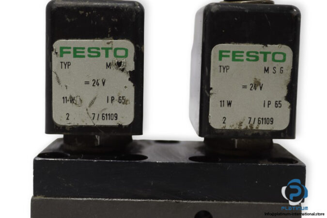 Festo-2136-double-solenoid-valve-(used)-2