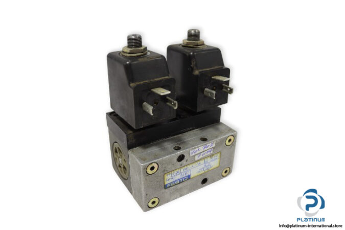 Festo-2136-double-solenoid-valve-(used)