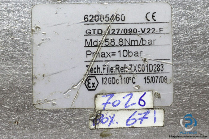 GTD-127090-V22-F-pneumatic-actuator-(used)-1