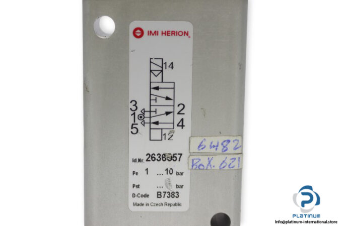 Imi-herion-2636057-single-solenoid-valve-(used)-2