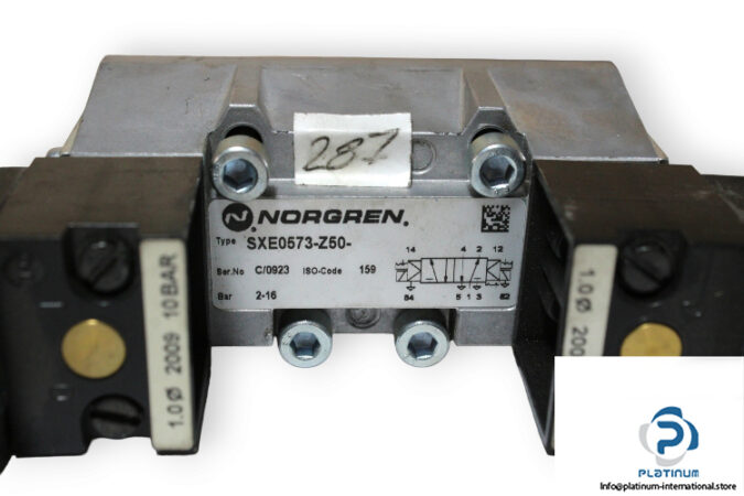 Norgren-SXE0573-Z50-star-valve-1809-(new)-1