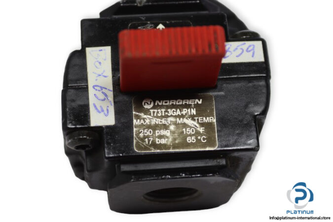 Norgren-T73T-3GA-P1N-shut-off-valve-(used)-1