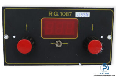 R.G.1087-control-panel-(Used)-1