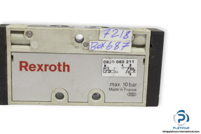 Rexroth-0-820-060-211-double-solenoid-valve-(used)-1