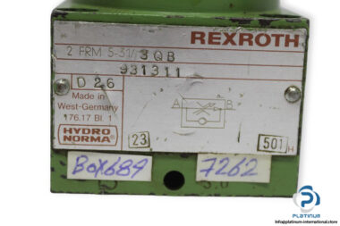 Rexroth-2-FRM-5-31_3-Q-B-931311-flow-control-valve-(used)-1